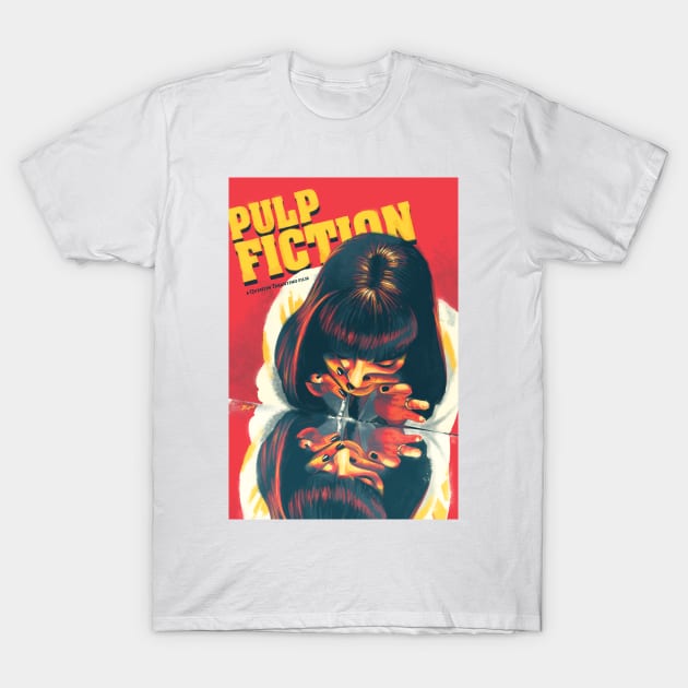 Pulp fiction mia t shirt best sale